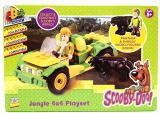 04551-2 - Character Building Scooby Doo Jungle 4x4 Mini Playset