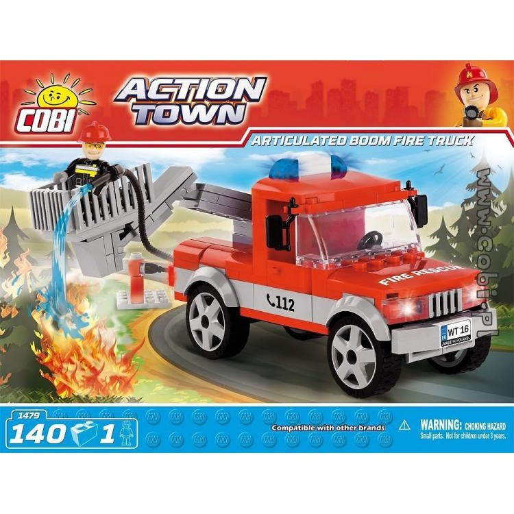 1479 - Articulated Boom Fire Truck