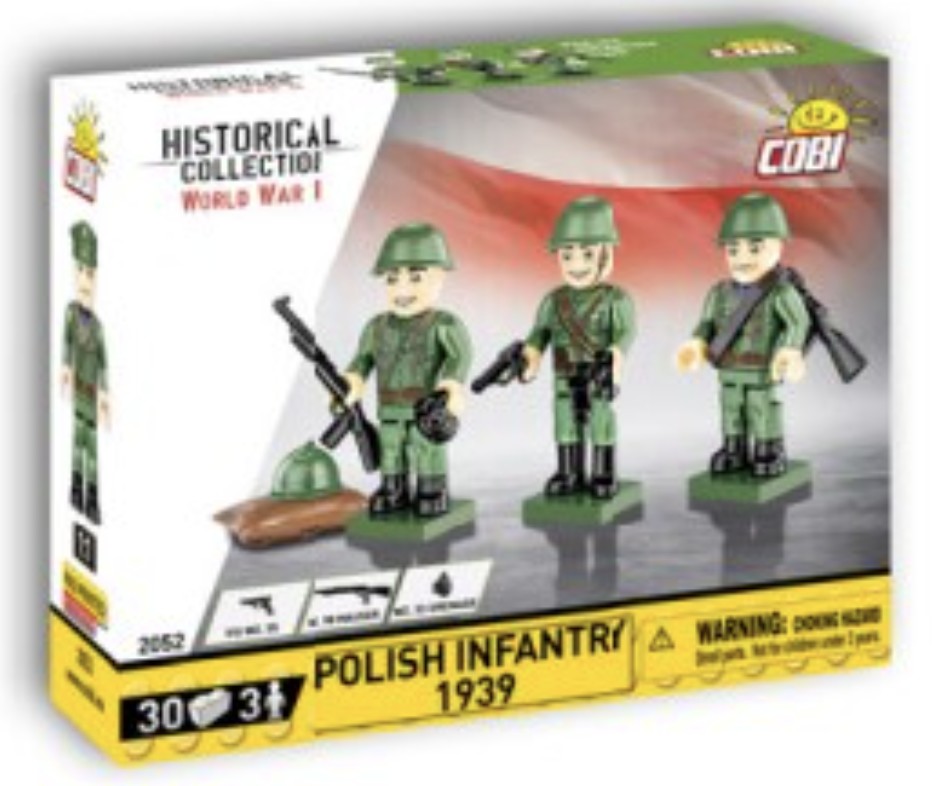 Cobi 2027-small army-German soldiers 3 personajes-nuevo 