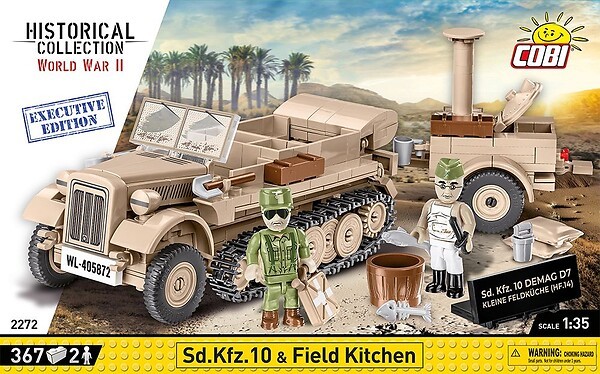 2272 - Sd.Kfz 10 - Field Kitchen - Executive Edition photo