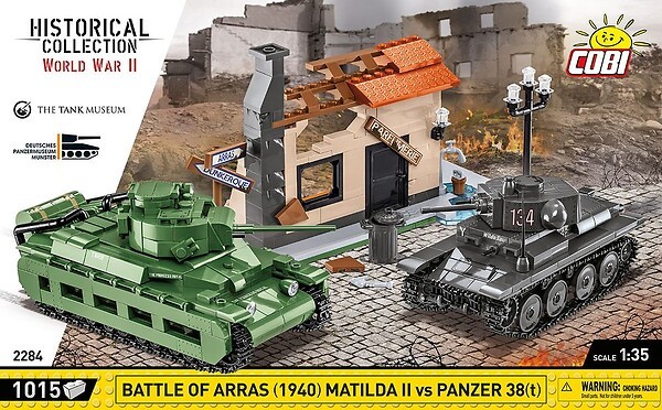 2284 - Battle of Arras 1940 Matilda II vs Panzer 38(t)