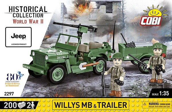 2297 - Willys MB & Trailer
