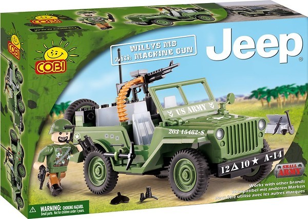 24112 - Jeep Willys MB with machine gun