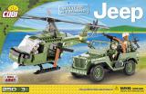 24254 - Jeep Willys MB with Helicopter