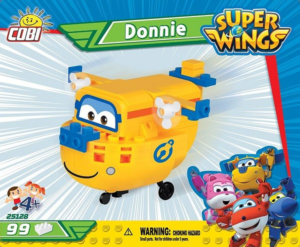 25128 - Donnie 99 blocks Super Wings