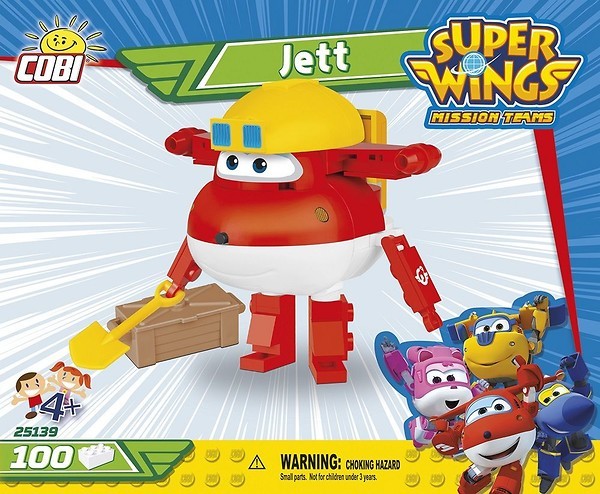 25139 - Jett 100 blocks Super Wings