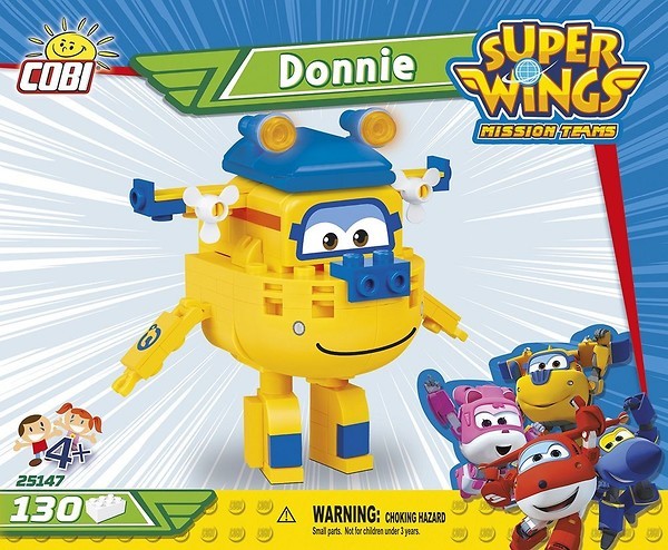 25147 - Donnie 130 blocks  Super Wings