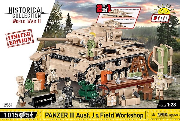 2561 - Panzer III Ausf. J & Field Workshop - Limited Edition