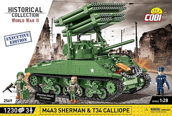 2569 - M4A3 Sherman & T34 Calliope - Executive Editon