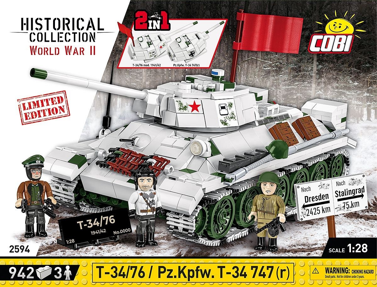 2594 - T-34/76 / Pz.Kpfw. T-34 747 (r) - Limited Edition