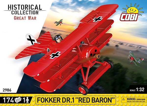 2986 - Fokker Dr.1 Red Baron