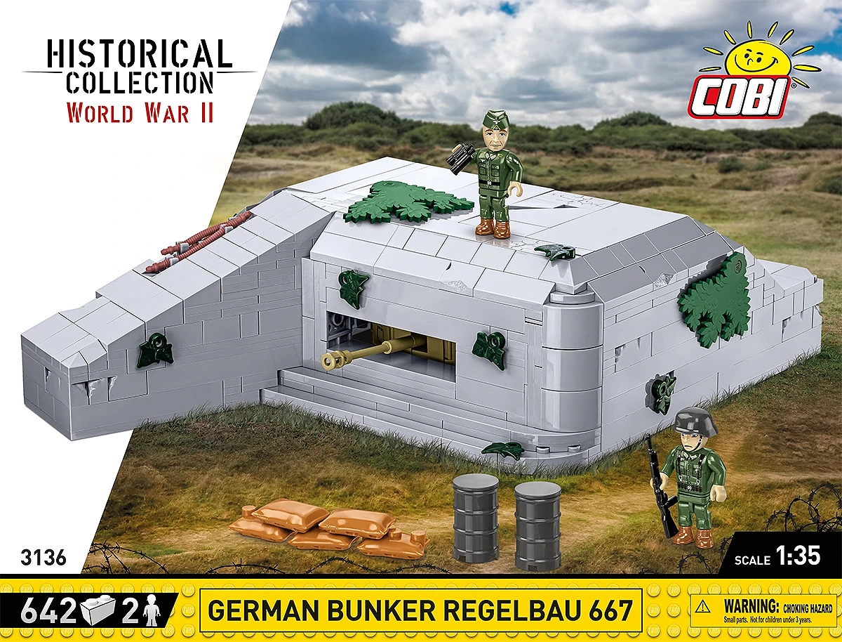 3136 - German Bunker Regelbau 667