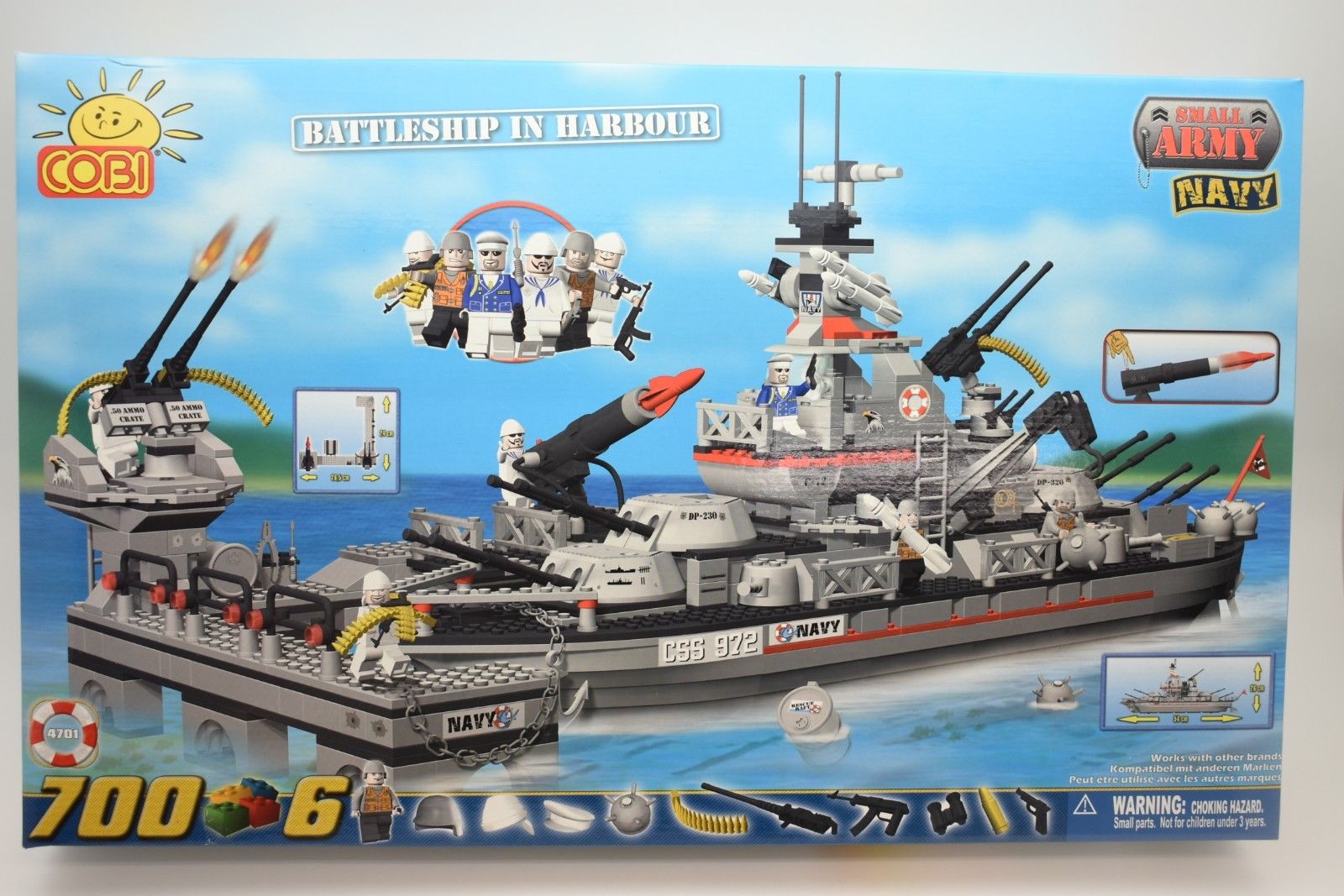 4701 - Battleship in Harbour