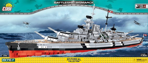 4810 - Battleship Bismarck WW2