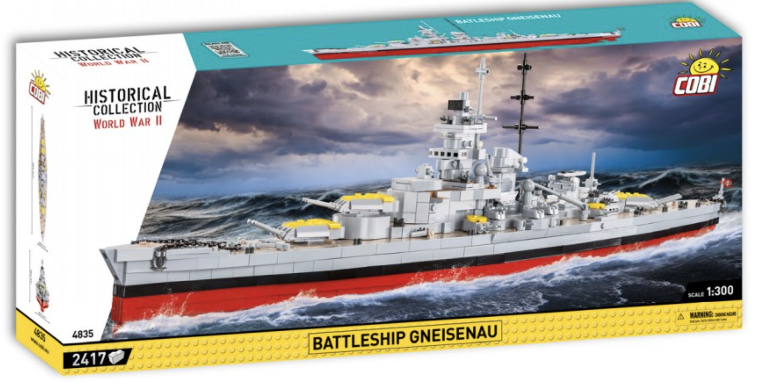 4835 - Battleship Gneisenau