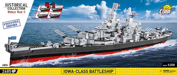 4836 - Iowa-Class Battleship (4in1) - Executive Edition