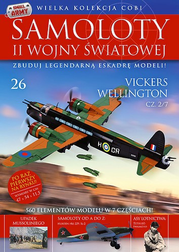 WD-5625 - Vickers Wellington cz.2/7   WW2 Aircraft Collect. No.26
