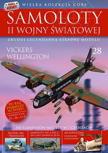 WD-5627 - Vickers Wellington cz.4/7  WW2 Aircraft Collect. No.28