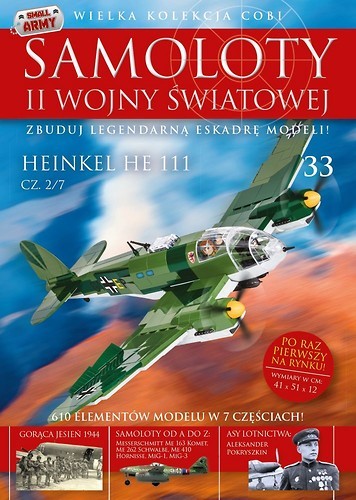 WD-5632 - Heinkel He 111 cz.2/7  WW2 Aircraft Collect. No 33