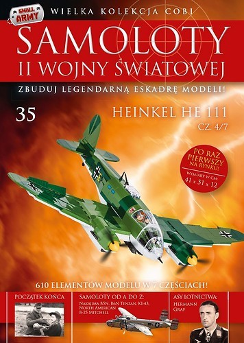 WD-5634 - Heinkel He 111 cz.4/7   WW2 Aircraft Collect. No 35