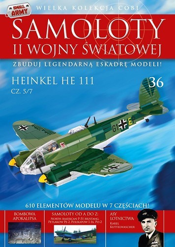 WD-5635 - Heinkel He 111 cz.5/7  WW2 Aircraft Collect. No 36